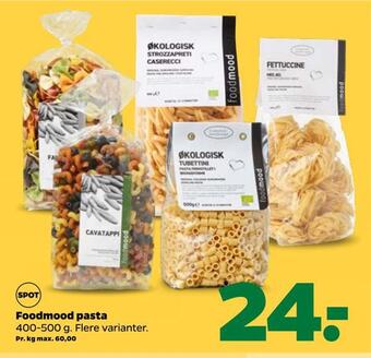 Netto Foodmood pasta tilbud