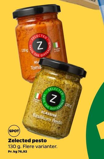 Netto Zelected pesto tilbud