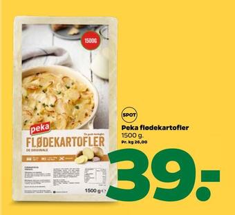 Peka flødekartofler