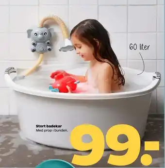 Netto Stort badekar tilbud