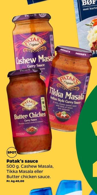 Netto Patak's sauce tilbud