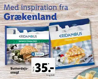 Lidl Butterdejssnegl tilbud
