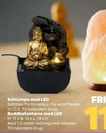 Netto Buddhafontæne med led tilbud