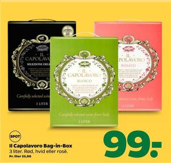 Netto Il capolavoro bag-in-box tilbud