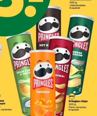 Netto Pringles chips tilbud