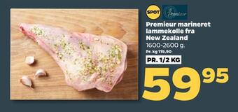 Netto Premieur marineret lammekølle fra new zealand tilbud