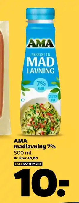 Netto Ama madlavning 7% tilbud
