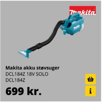 10-4 Byggecenter Makita støvsuger tilbud