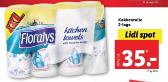 Lidl Køkkenrulle tilbud