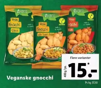 Vegansk gnocchi