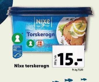 Nixe torskerogn