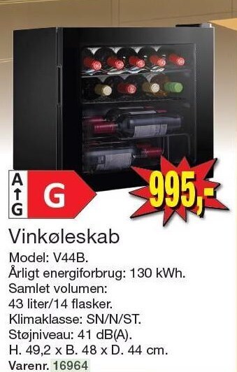 Harald Nyborg Vinkøleskab tilbud