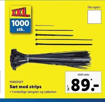 Lidl Sæt m. strips tilbud