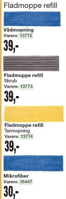 Harald Nyborg Fladmoppe refill tilbud