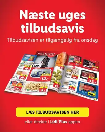 Lidl Næste uges tilbudavis tilbud