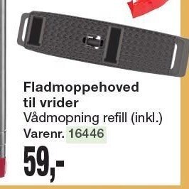 Harald Nyborg Fladmoppehoved til vrider tilbud