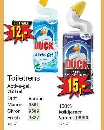 Harald Nyborg Toiletrens tilbud