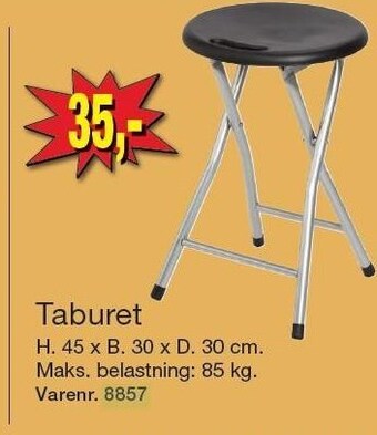 Harald Nyborg Taburet tilbud