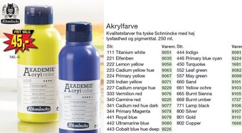 Harald Nyborg Akrylfarve tilbud