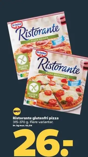 Netto Glutenfri pizza tilbud
