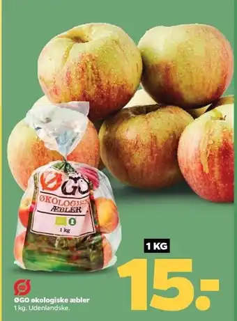 Netto Øko æbler tilbud