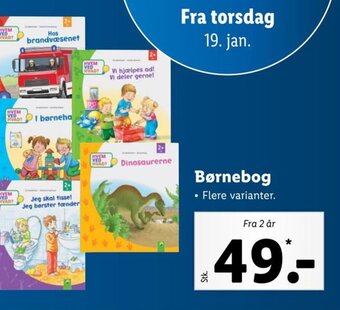 Lidl Børnebog tilbud