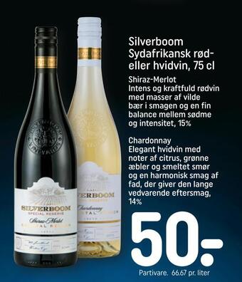 REMA 1000 Silverboom sydafrikansk rød eller hvidvin tilbud