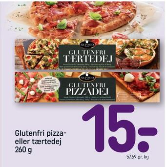 REMA 1000 Glutenfri pizza eller tærtedej tilbud