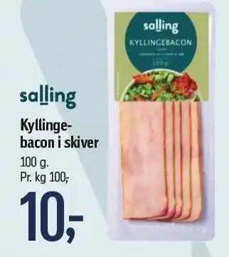 Føtex Kyllingebacon i skiver tilbud