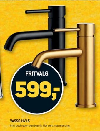 XL-BYG Vasso håndvaskarmatur tilbud