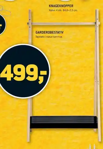 XL-BYG Ukendt garderobestativ tilbud