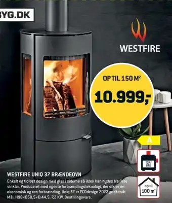 Westfire brændeovn