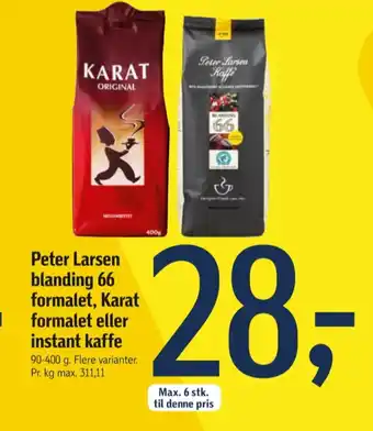 Føtex Blanding 66 kaffe formalet tilbud