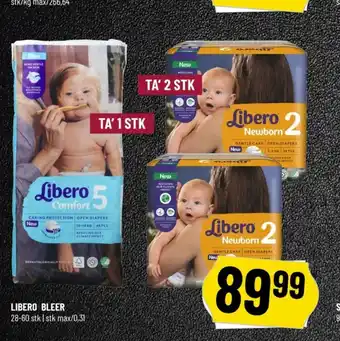 Løvbjerg Newborn bleer str 2 3-6 kg tilbud