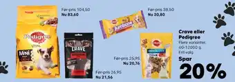 Kvickly Pedigree hundefoder tilbud