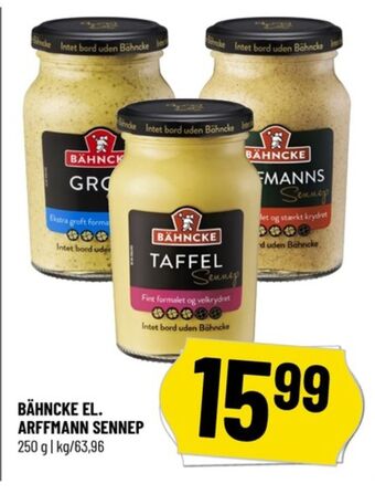Løvbjerg Bähncke sennep tilbud