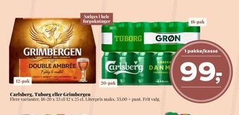 Dagli'Brugsen Pilsner øl tilbud
