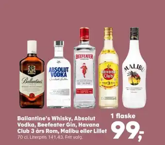 Kvickly Ballantines whisky tilbud