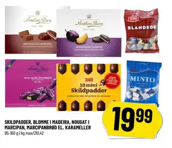 Løvbjerg Anthon berg marcipantærter nougat tilbud