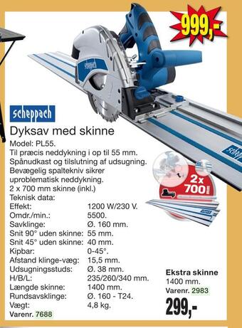 Harald Nyborg Dyksav med skinne tilbud