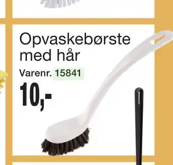Harald Nyborg Opvaskebørste med hår tilbud