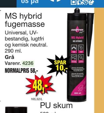 Harald Nyborg Ms hybrid fugemasse tilbud