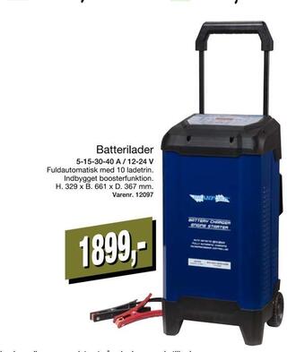 Harald Nyborg Batterilader tilbud