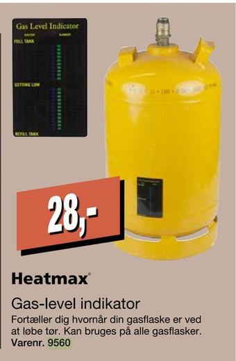 Harald Nyborg Gas level indikator tilbud
