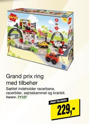 Harald Nyborg Grand prix ring med tilbehør tilbud