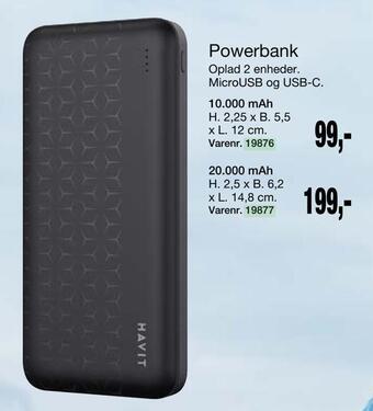 Harald Nyborg Powerbank tilbud