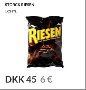 Nielsen's Discount Riesen karameller tilbud