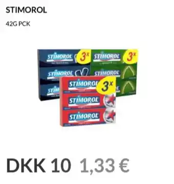Stimorol tyggegummi peppermint