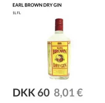 Nielsen's Discount Earl brown gin tilbud