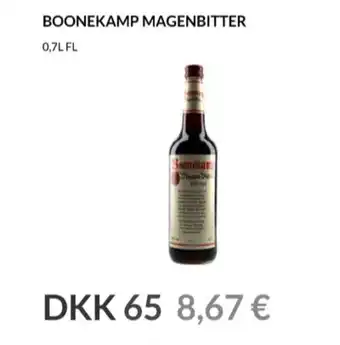 Boonekamp bitter